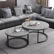 Home Rockboard Tea Table Composition Nordic Minimalist Modern Living Room Flowers A Few Small Family Marble Nets Red Round Ins