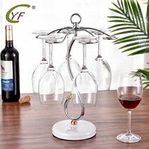 CYF Eurostyle Iron Art Red Wine Mug Rack New Creativity 6 Cups Rack High Foot Cup Shelf Stock Source Wholesale