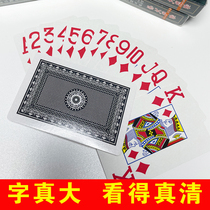 Large - code poker 10 deck and hardening card manufacturers cheap household card room special card