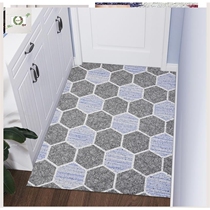 Entrance door mat Entrance door Household door can be cut carpet Plastic change insole Silk ring rub soil door mat