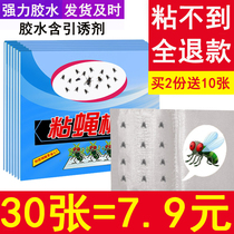 Flies stick strong sticky fly paper household fly-killing device flytrap sticky fly board a sweep of sticky mosquitoes a nest end