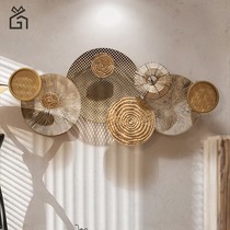Japanese style style background Wall Wall pendant soft decorations living room Moroccan B & B restaurant sofa wall decoration