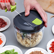 Hand-held shredder meat grinder to crush chicken bones Hand-pulled meat grinder to pull wire Infant auxiliary food processor small