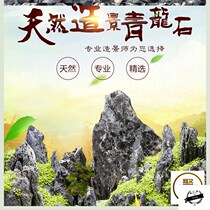 Pickled blue dragon stone fish tank landscaping stone aquarium landscape stone micro landscape decoration rockery aquarium landscape Stone Mountain