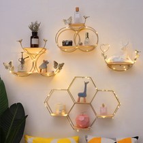 Light luxury restaurant wall decoration pendant living room sofa background wall decoration master bedroom bedside wall metal wall hanging