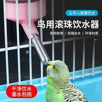 Parrot kettle water dispenser special Parrot bird drinking kettle tiger skin automatic feeding Water anti-sprinkling bird peony drinking water