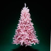 Net red Christmas tree pink christmas tree living room decoration set ins wind premium pink