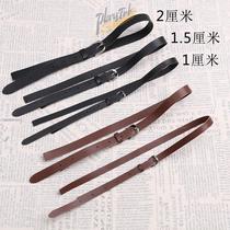 Replacement strap accessories on the overalls Two pairs of shoulder straps of 1 cm 1 5 cm 2 cm wide overalls skirt