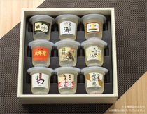 (Spot)Japan Hiroshima famous wine Story 10 flavors of famous wine pudding jelly boxed 9 pieces