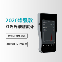 Spectral color illuminance meter 350-950nm infrared blessing plant lamp parameters led color temperature tester