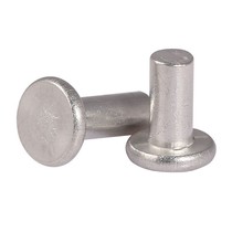 Rivets aluminum rivets flat head rivets round heads aluminum rivets hand-tapping aluminum rivets