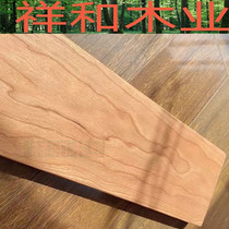 American cherry wood wood square wood board custom countertop table bar partition step floating window dining table