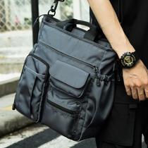 Size Li Ningjing multi-function personality shoulder shoulder bag trend leisure Hand bag Business Mens briefcase big