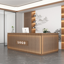 Beauty salon modern new Chinese cash register commercial club corner bar health hall front desk company reception counter