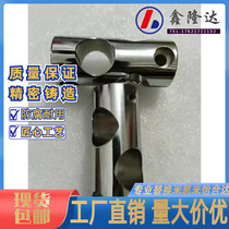 Circular strut fixed clip chrome-plated steel optical axis fixed clip cross connecting RDB01 RDB01 RDB02 RDB12 RDB12