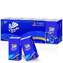 Vida handkerchief napkin small bag paper towel handkerchief paper restaurant 4 layers no fragrance 30 packs 100 packs