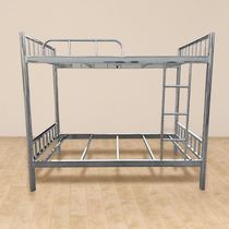 High and low bed steel frame stainless steel bunk bed two-story iron bed shelf iron dormitory bedroom