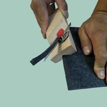 Gypsum board trimming artifact woodworking 45 degree bevel angle chamferer V-shaped cutting planing wood sound-absorbing sound insulation board Trimmer