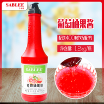 Shabre grapefruit puree 1 2kg red pomelo red grapefruit jam juice bubble water sand ICE raw material