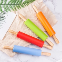 Children rolling pin small kindergarten clay baking DIY dumpling stick roller pressing Plasticine stick rolling noodle stick pressing