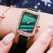LONGBO LONGBO new watch live broadcast hot sale Square small watch ladies belt waterproof quartz watch