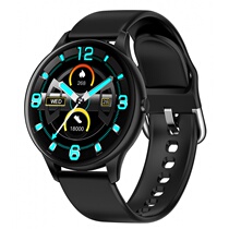 Cross-border K21 smart watch 1 3 full round color screen body temperature heart rate monitoring sports waterproof Bluetooth bracelet K21
