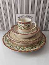 Foreign trade original export British classic European ice lemon series steak dish salad bowl coffee cup suit