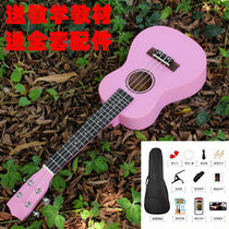 Veneer Jukri first male and female students Adult children New hands Self-study 2123 inch small guitar instruments