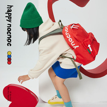 happy nocnoc knock happy childrens schoolbag backpack backpack shoulder bag parent-child boys and girls autumn and winter New Tide 2021