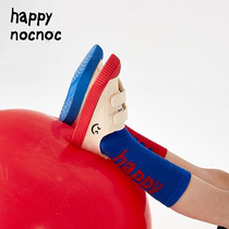 (Live special)happy nocnoc knock happy parent-child canvas shoes color bottom velcro spring and autumn models