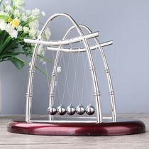Newton swing ball permanent machine instrument magnetic levitation chaos small decoration desk creative home decoration modern simple
