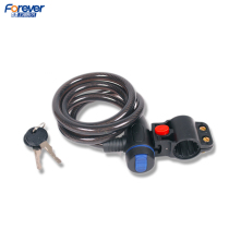 Shanghai permanent bicycle lock mountain bike lock anti-theft code lock bicycle key lock steel cable lock Road