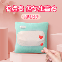 Rongshida cervical vertebra massager back waist shoulder neck massager car home full body cushion electric massage pillow