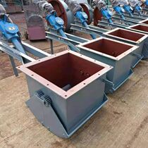 Customized electro-hydraulic push rod palate Gate fan-shaped arc jaw gate valve large diameter fully sealed discharge valve