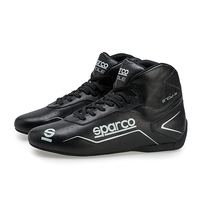 Leather SPARCO racing shoes FIA certified car riding leisure professional cardin RV sports mens and womens boots