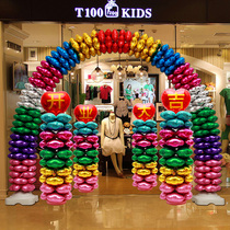 Opening Arch Balloon Aluminum Clover Shop Shop Celebration Anniversary Celebration Door Scene Decoration