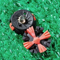 Foley golf supplies golf studs iron screw studs golf black red studs