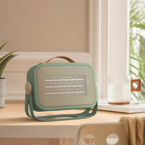 Bear electric foot warmer Fan electric heating Office home warm foot warm leg artifact Small under-table heater