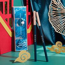 Tmall u first trial Li Jiaqi recommended experience eyebrow pen double head thin pen core easy makeup waterproof sweat resistant u try first use