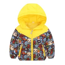 Special clearance childrens clothing childrens down cotton jacket coat mens and womens winter clothing short cotton coat childrens thick cotton padded jacket