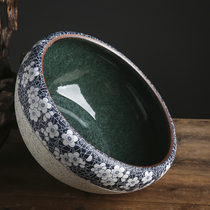 Jingdezhen ceramic fish tank hand-painted desktop large fortune goldfish turtle tank basin sleeping bowl lotus Narcissus Lotus pot tank