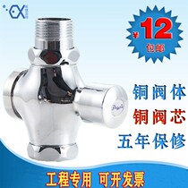 Self-closing Flushing Valve toilet Press hand press squatting toilet bowl squat urinal delayed Flushing switch valve