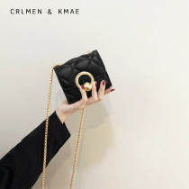 CRLMEN & KMAE blast texture superfiery leather bag woman Xia Hui Slipper bag with Slipper Handle