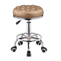 Lift hair salon special beauty Fat bar Cosmetic Yard laboratory Stainless Steel Backrest Round Stool Commercial Chair Swivel Chair