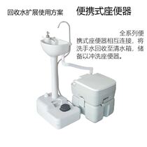 Roadside garden mobile washing table Garden movable foot washing table mobile washing table epidemic prevention