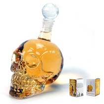 Creative Crystal Skull Head Whiskey Vodka Wine Decanter Bott