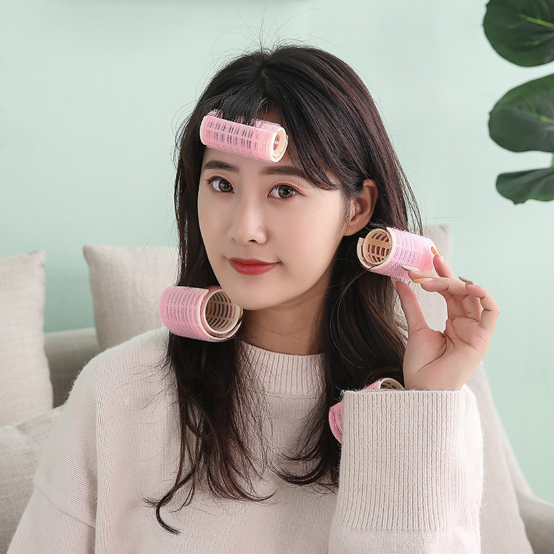 Air Liu Hai curler fixed artifact lazy big wave eight words fluffy sleeping stereotyped self-adhesive plastic clip