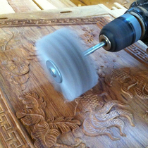 Root Engraving Polished Tool Polished Flower Head Abrasives Silk Woodwork Red Wood Furniture Tree Root Relief Complete Brush Electric Brush