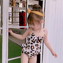 2021 new small and medium-sized girl parent-child swimsuit girl Princess Toddler Swimsuit Beach Beach Seaside swimsuit