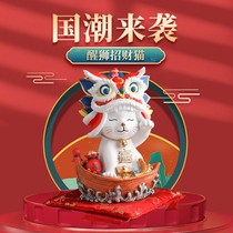Zhaocai cat ornaments front desk Zhaocai n milk tea shop bar housewarming new home gift friends open shop high-end opening ceremony